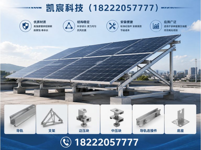 河东区光伏电站施工展示图